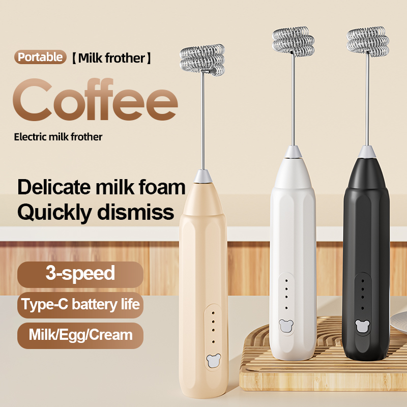 Kitchen Appliances B&Q - USB Rechargeable Electric Handheld Egg Beater,