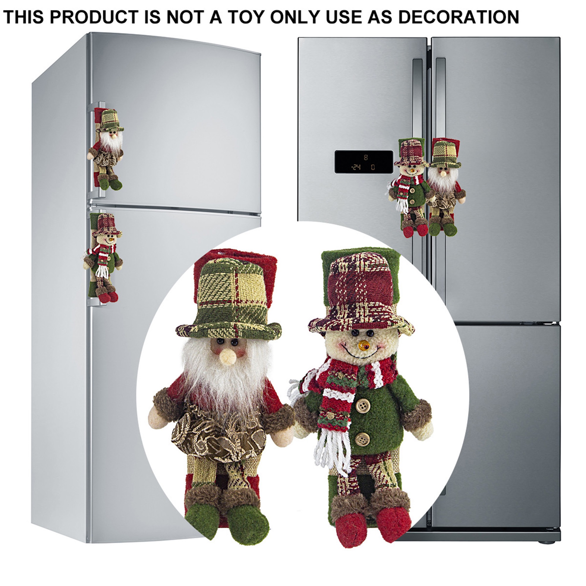 Christmas Refrigerator Door Ha – Kitchen Appliances For.Xmas recenzja i cena