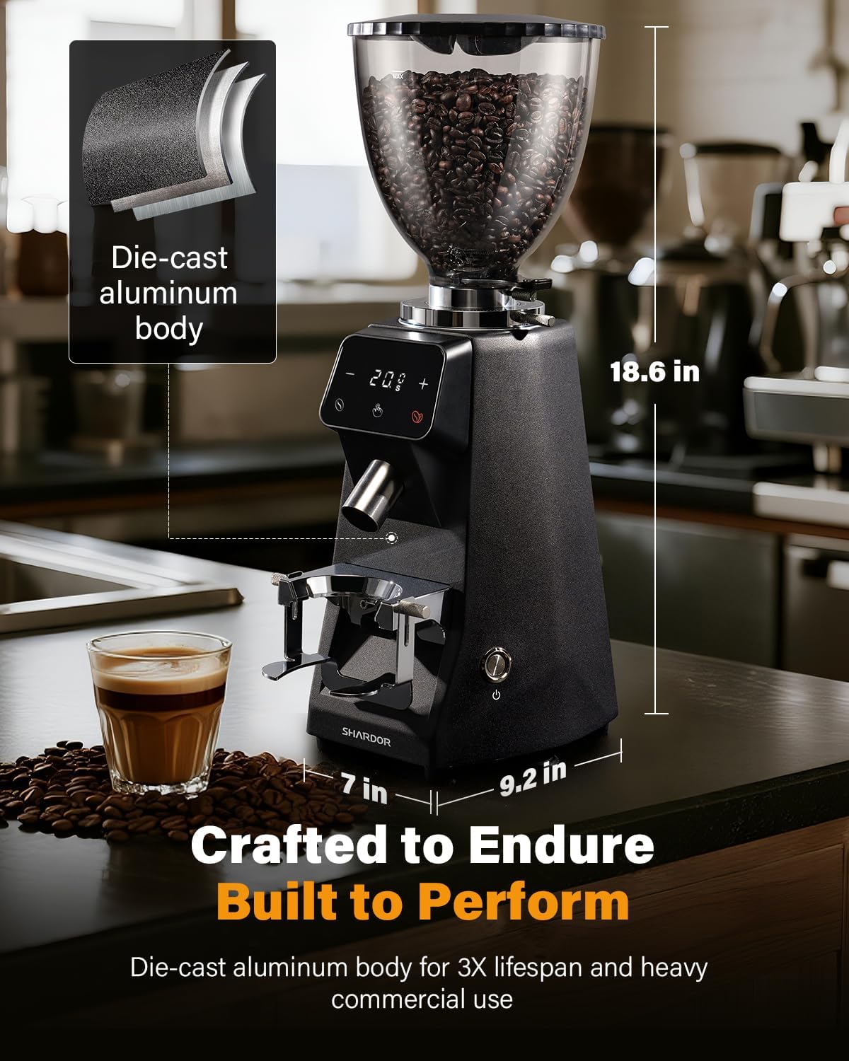 64mm Burr Coffee Grinder, Elec – Coffee Grinder Burr recenzja i cena