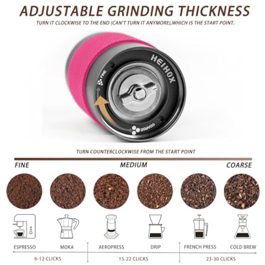 Manual Coffee Grinder for Offi – Coffee Grinder Burr recenzja i cena