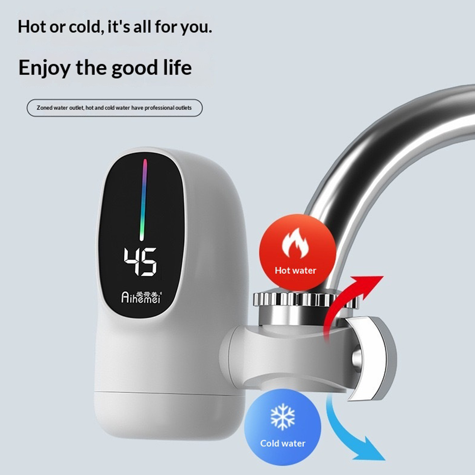 110V Rapid Heating Tap with Di – Kitchen Appliances B&Q recenzja i cena