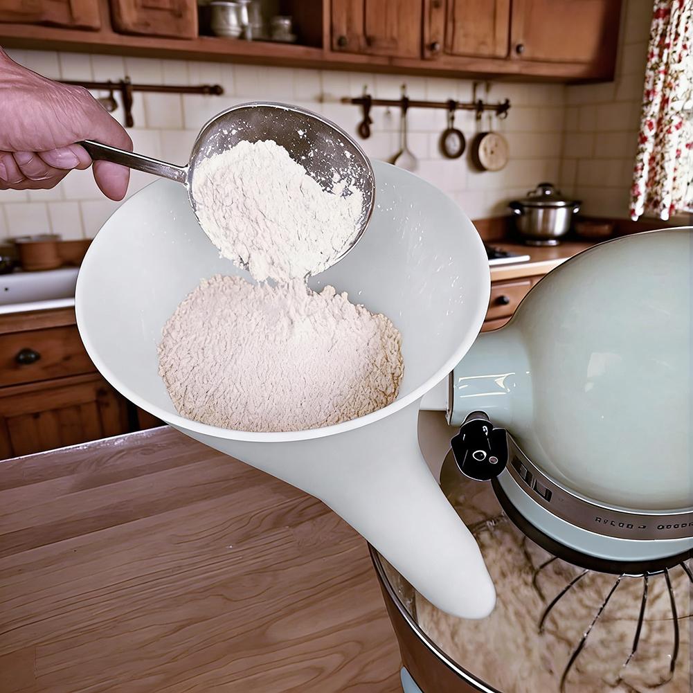 Spill Proof Flour Funnel for 5 – Kitchen Appliances B&Q recenzja i cena