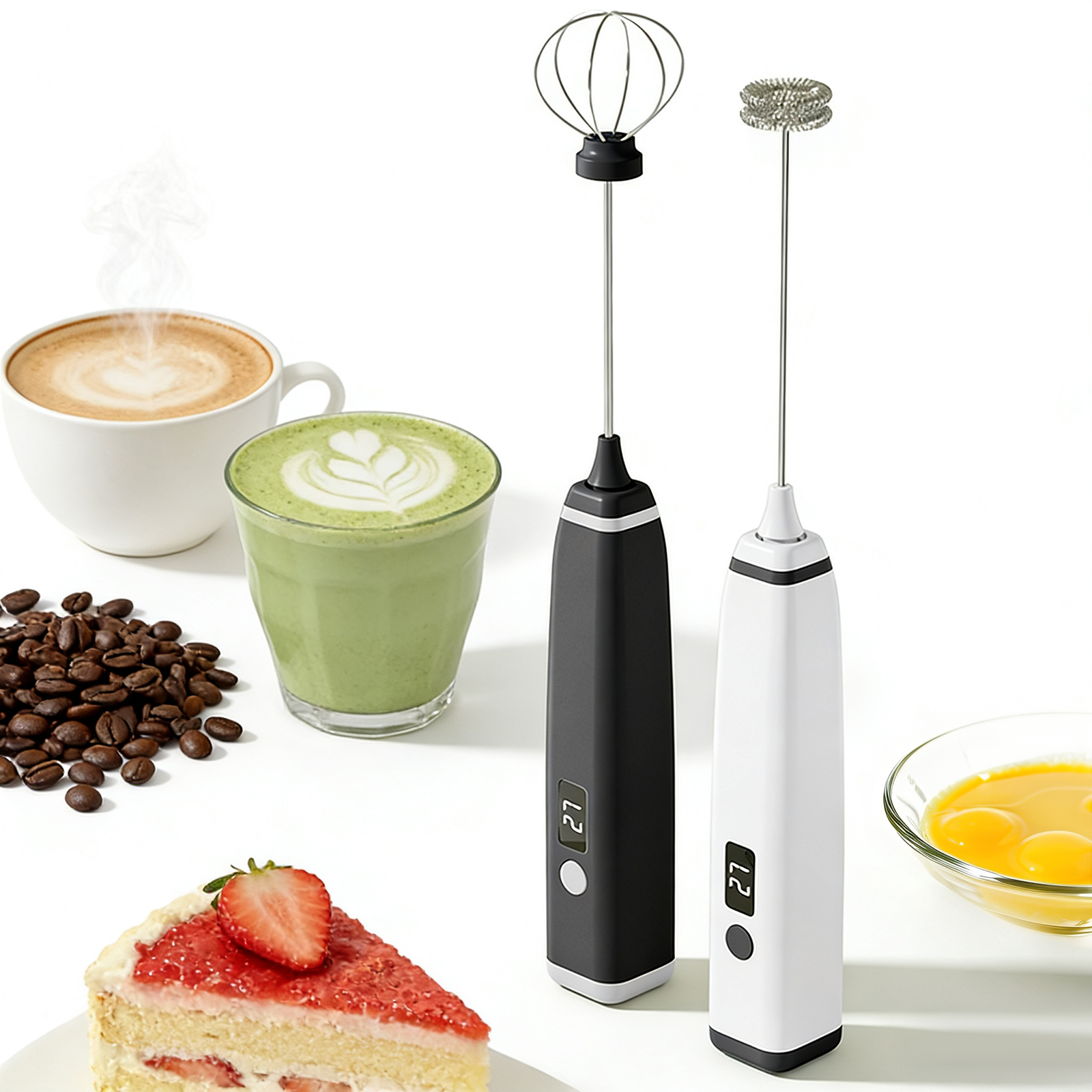 Cordless Handheld Milk Frother – Yogurt Maker Electric recenzja i cena