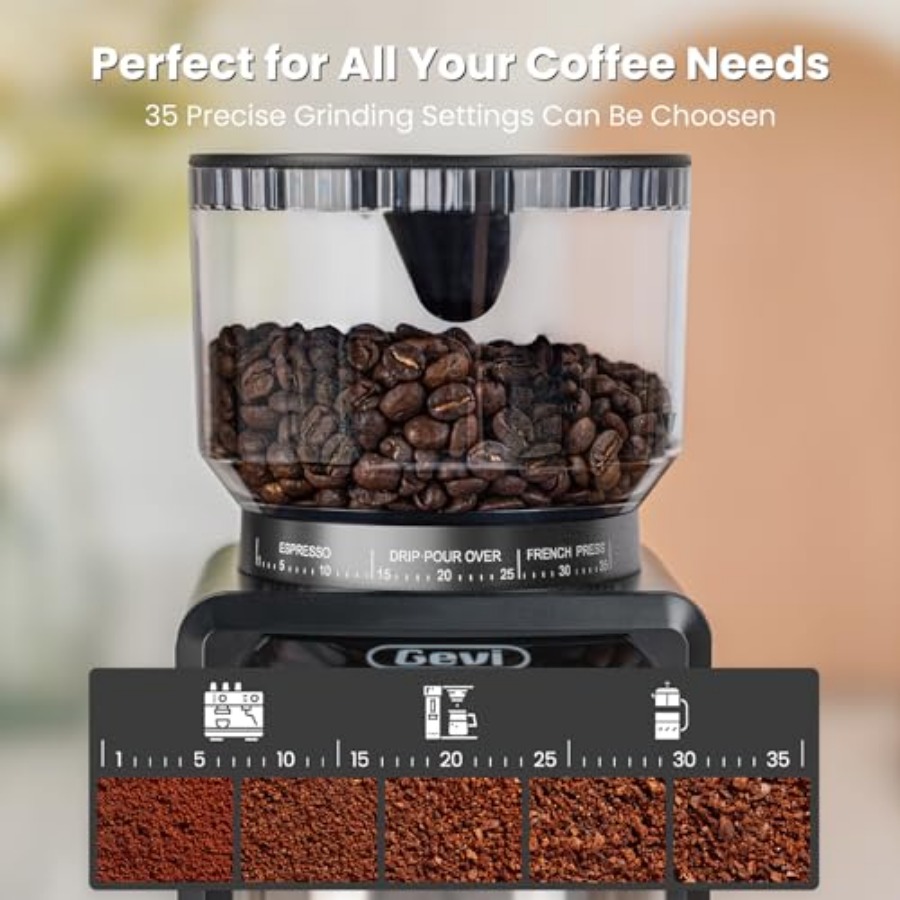 Coffee Grinder ElectricCoffee  – Coffee Grinder Burr recenzja i cena
