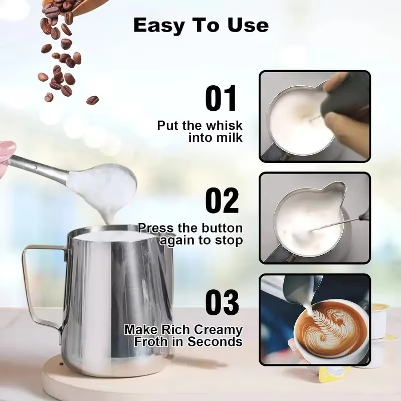 NEW 2026 MINI Milk Frother USB – Yogurt Maker Electric recenzja i cena