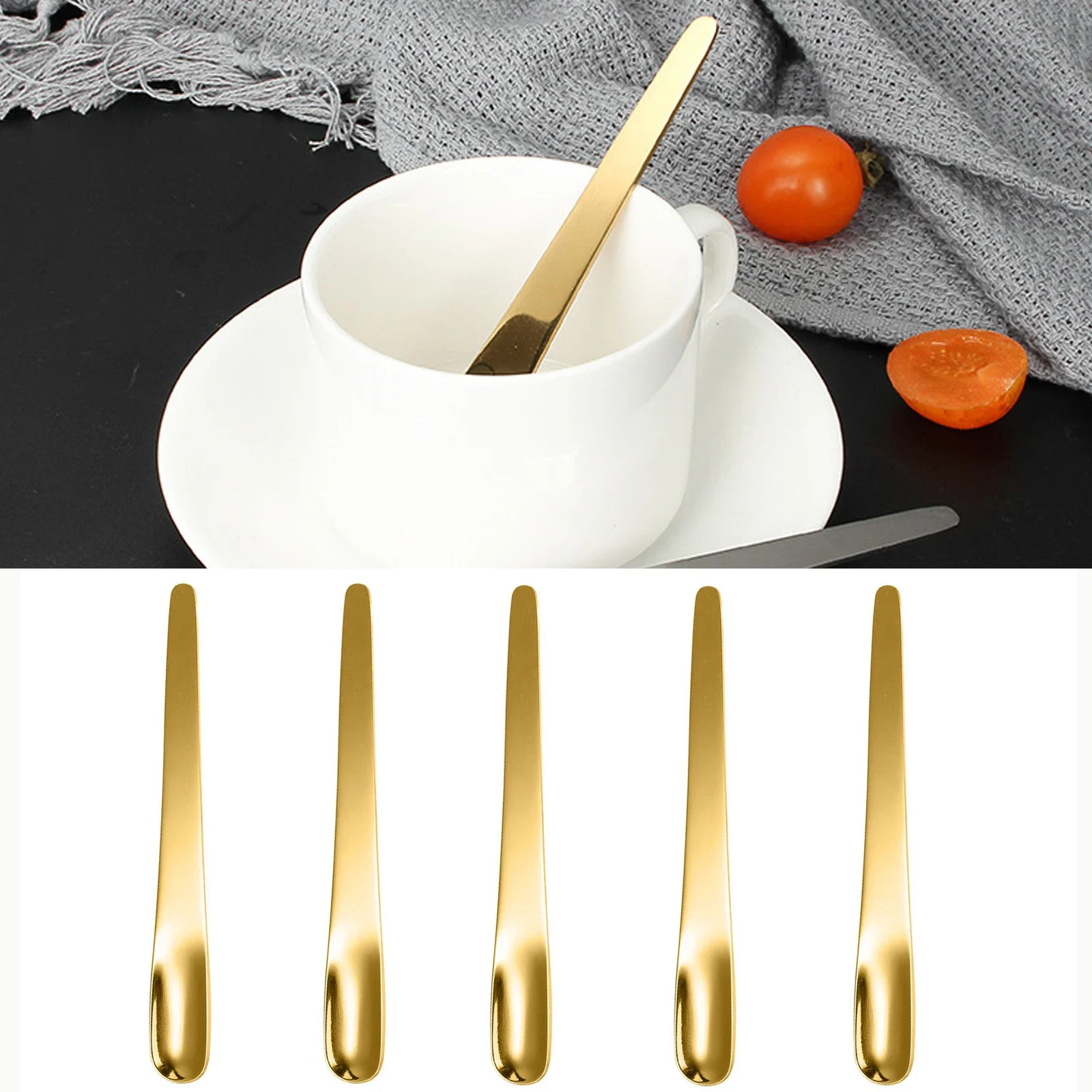 5PCS Coffee Spoon Stainless St – Kitchen Appliances B&Q recenzja i cena
