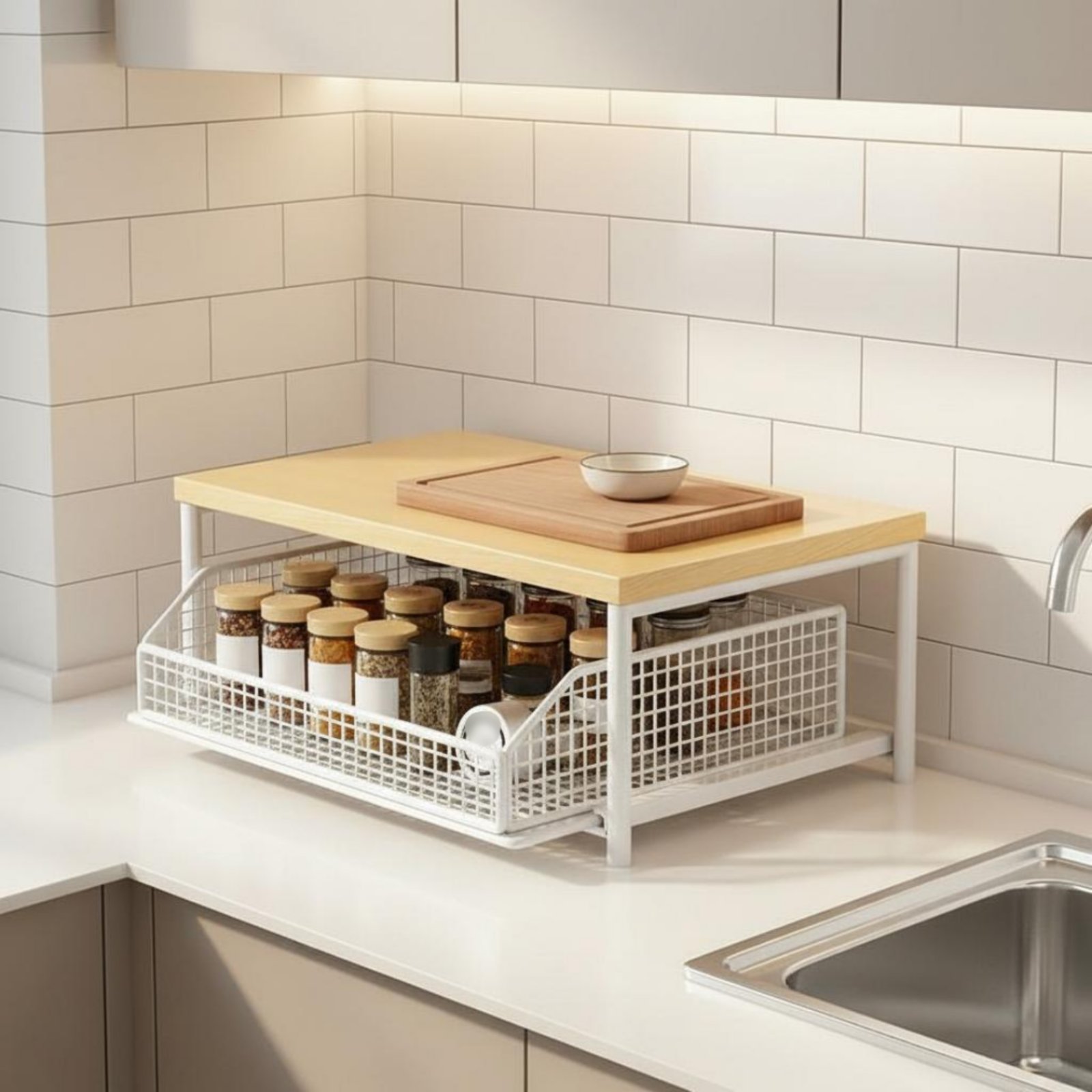 2-Tier Kitchen Counter Rack Ve – Kitchen Appliances In recenzja i cena