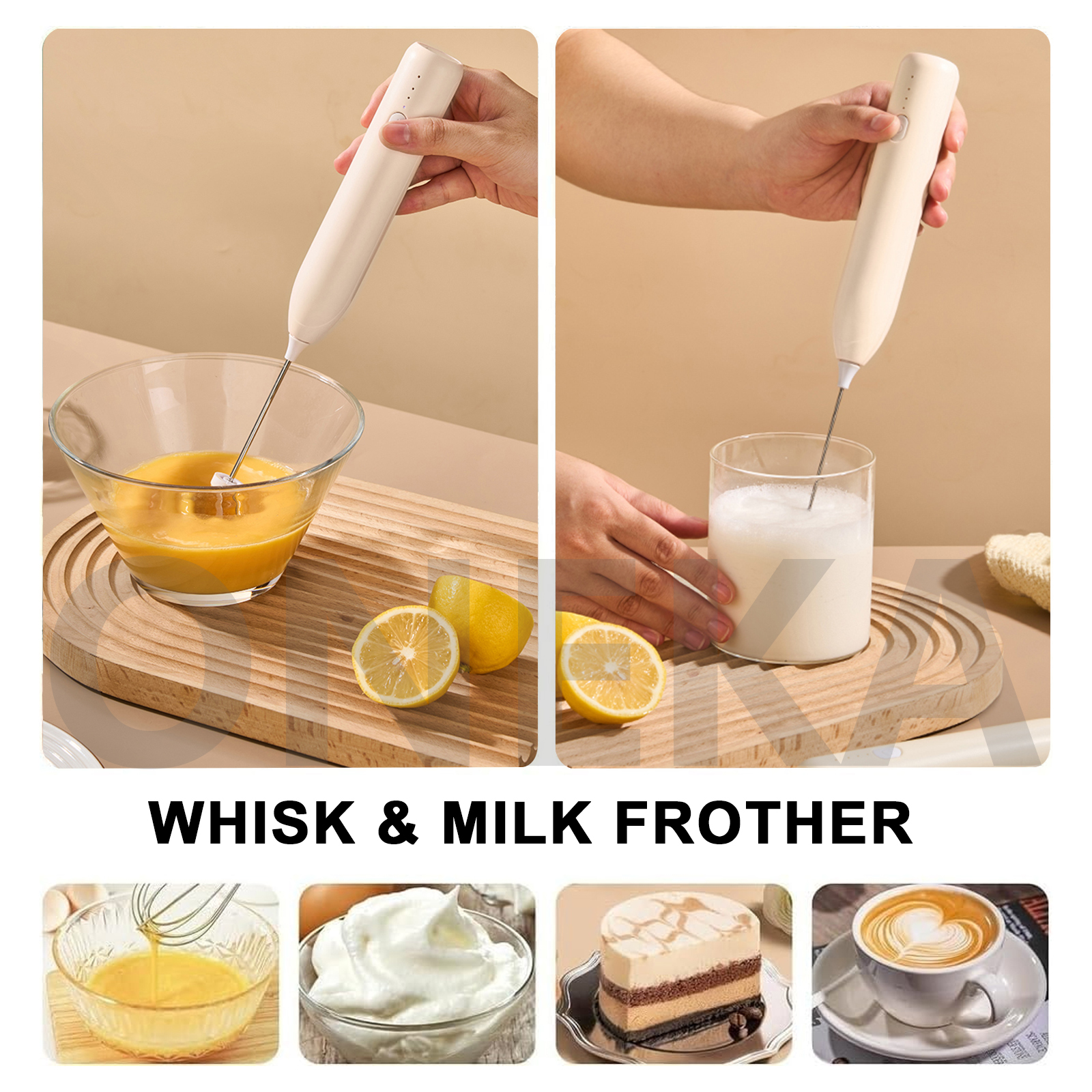 ONEKA Rechargeable Milk Frothe – Yogurt Maker Electric recenzja i cena