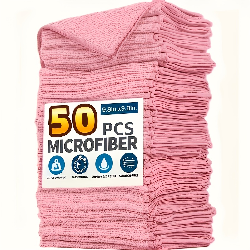 1-50Pcs Light Pink Microfiber  – Kitchen Appliances In recenzja i cena