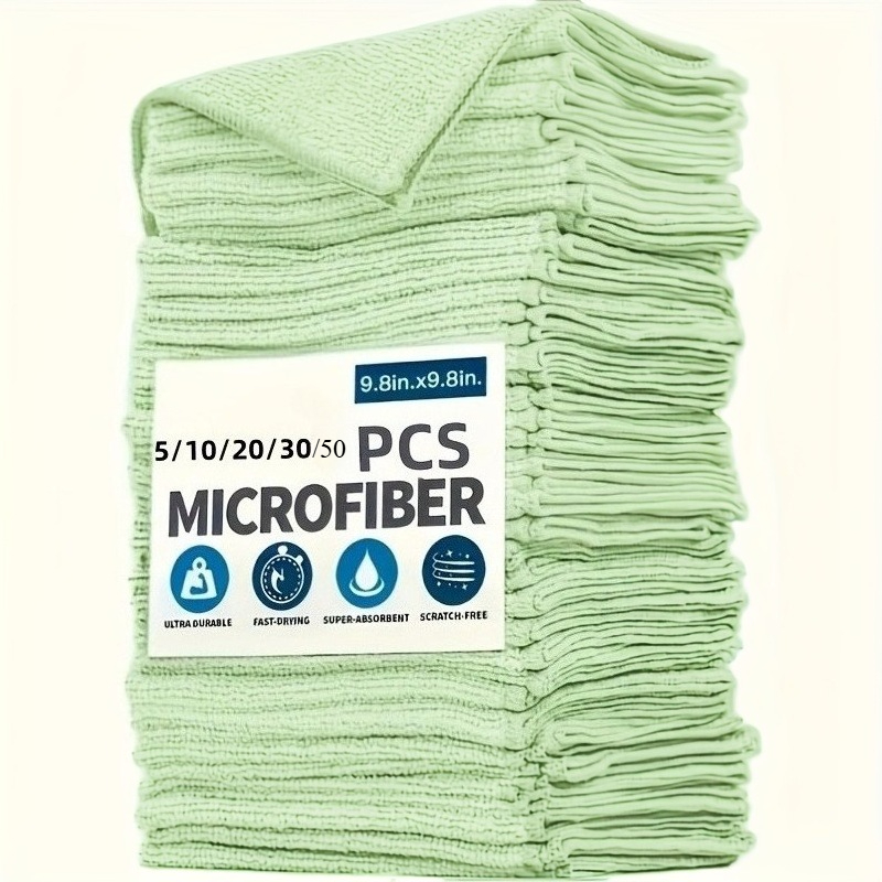 1-50Pcs Light Green Microfiber – Kitchen Appliances In recenzja i cena