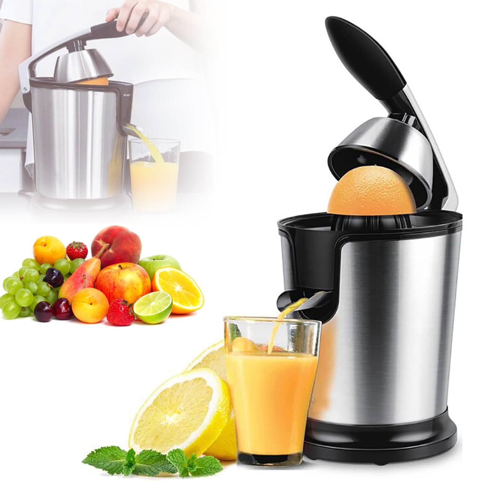 Electric Fruit Juicer Detachab – Kitchen Appliances In recenzja i cena