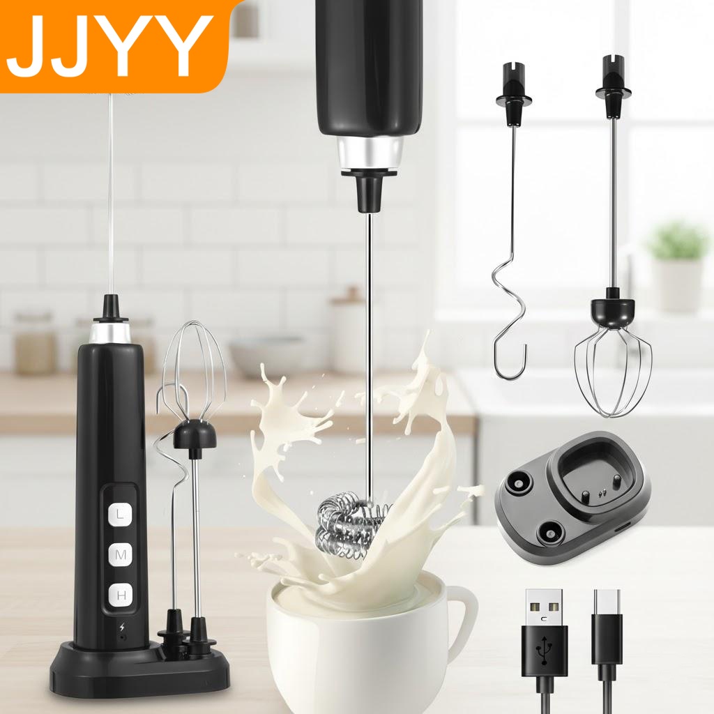 USB Rechargeable Handheld Milk – Yogurt Maker Electric recenzja i cena