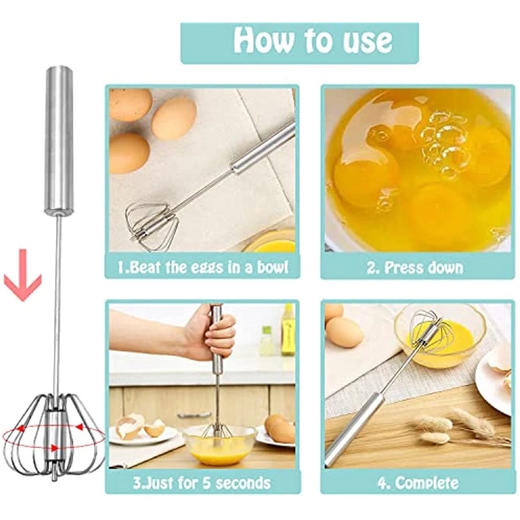1/3pcs Stainless Steel Egg Bea – Kitchen Appliances B&Q recenzja i cena