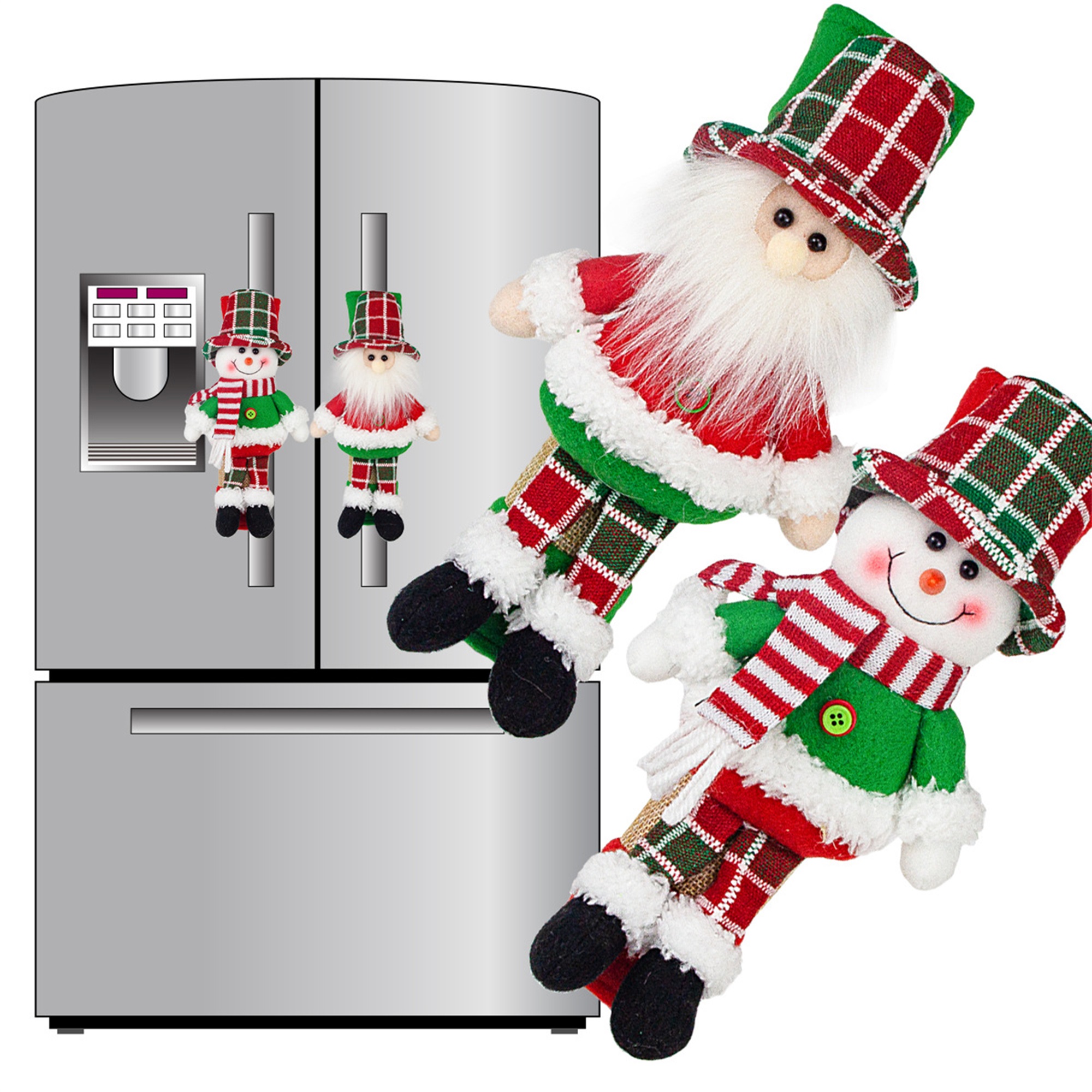 Christmas Snowman Refrigerator – Kitchen Appliances For.Xmas recenzja i cena