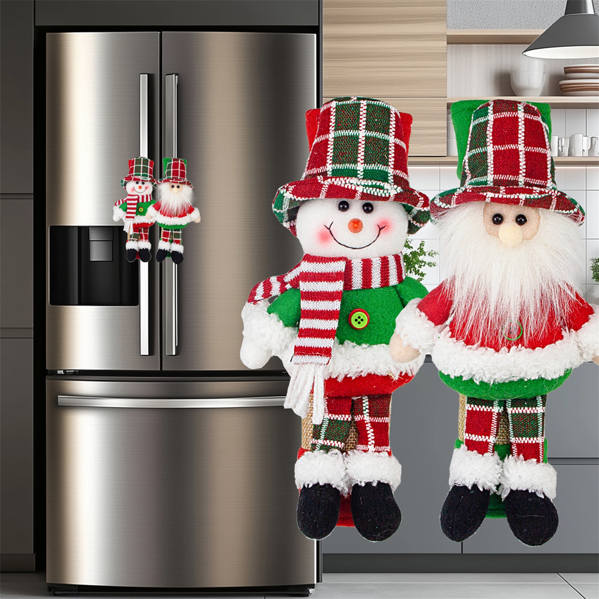 Christmas Snowman Refrigerator – Kitchen Appliances For.Xmas recenzja i cena