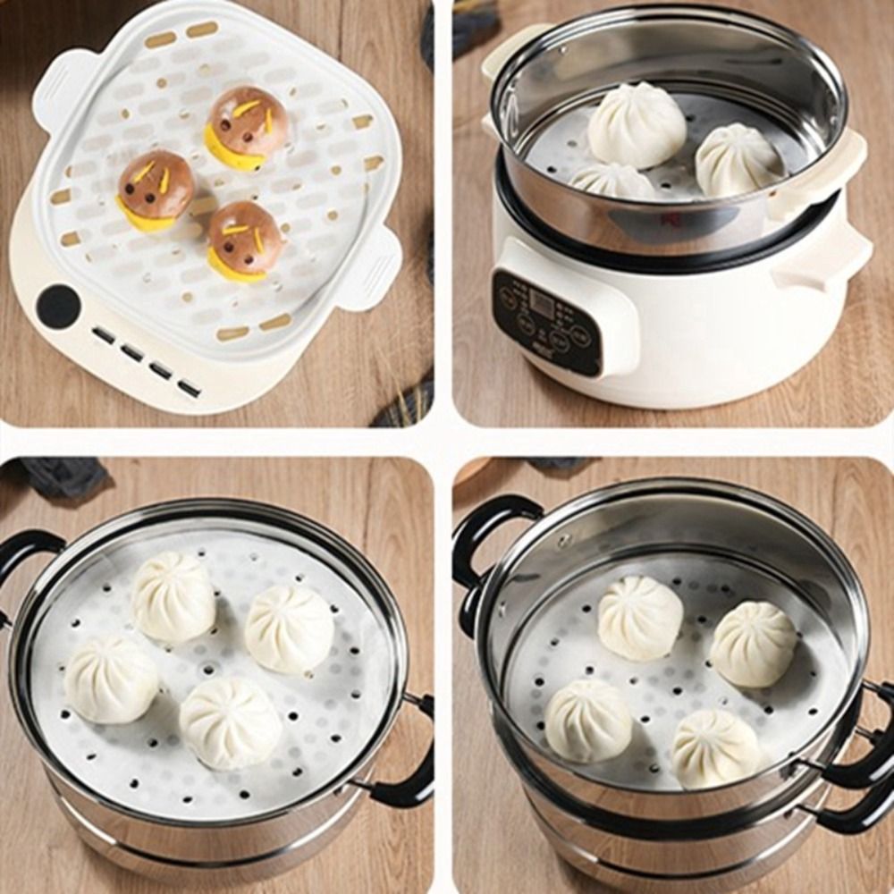100Pcs Steamed Paper Steamed B – Kitchen Appliances Restaurant recenzja i cena