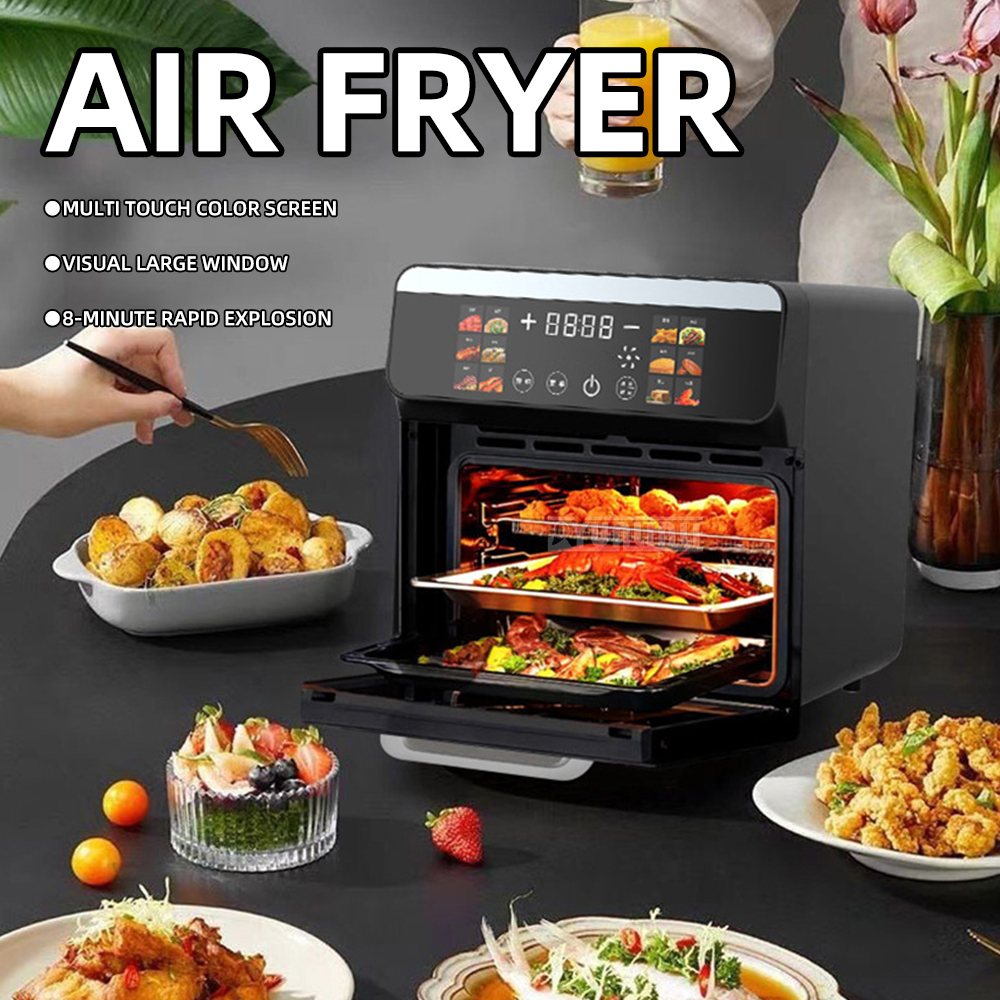 Touchscreen Electric Air Fryer – Kitchen Appliances B&Q recenzja i cena